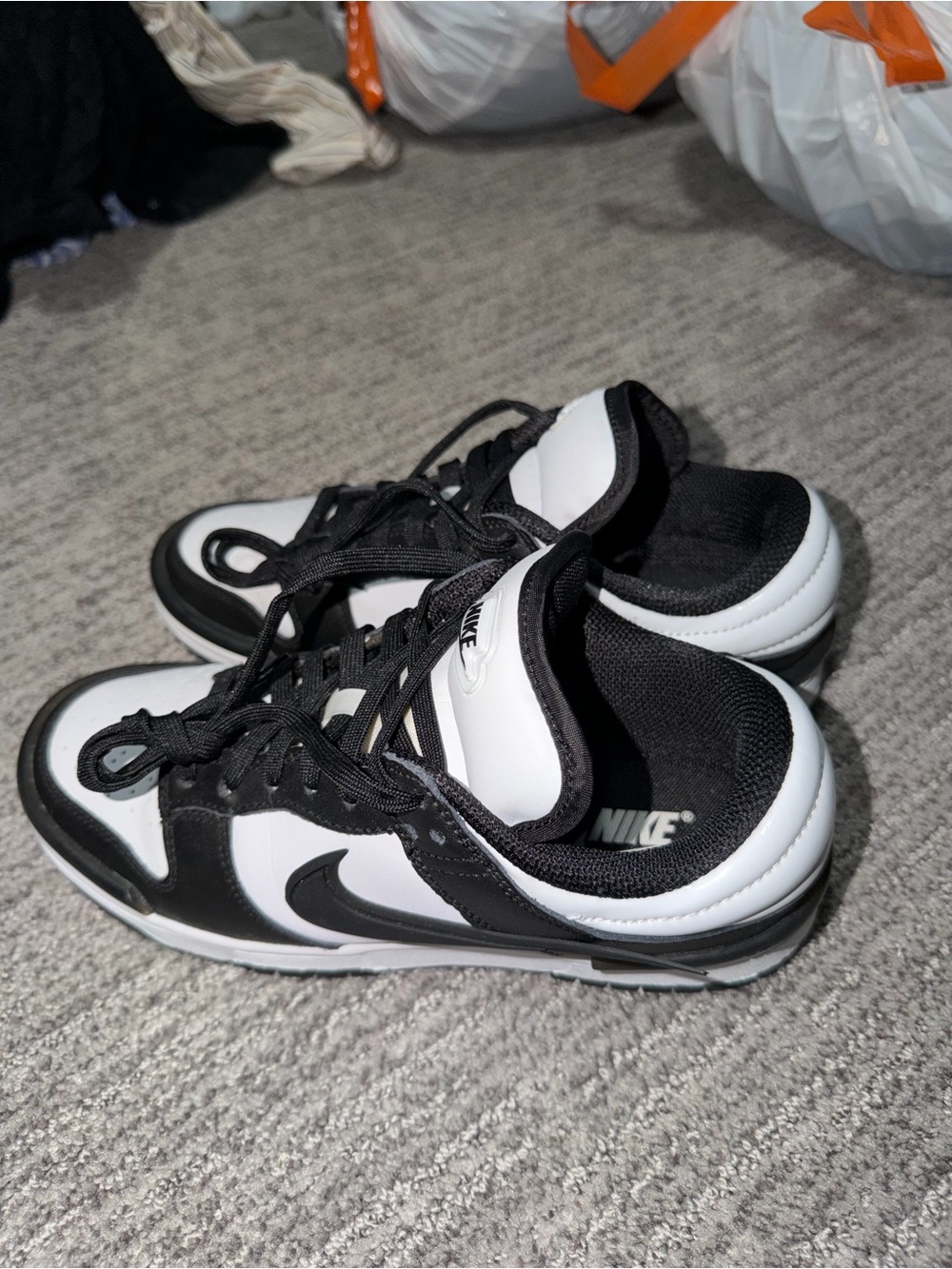 Nike Dunk twist panda Black/White Low-Top Sneakers - Picture 3 of 6